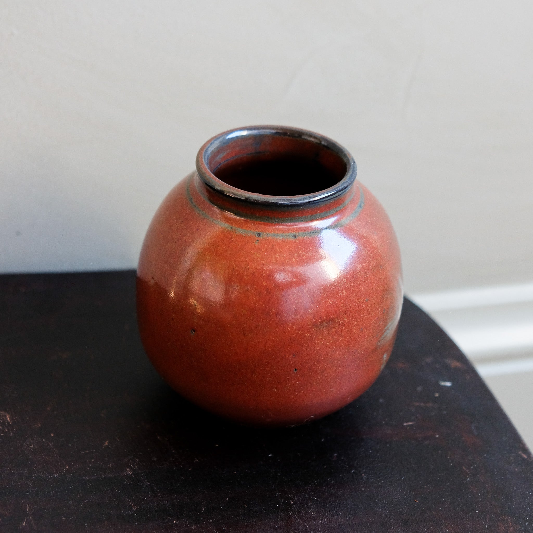 Small Red Vase