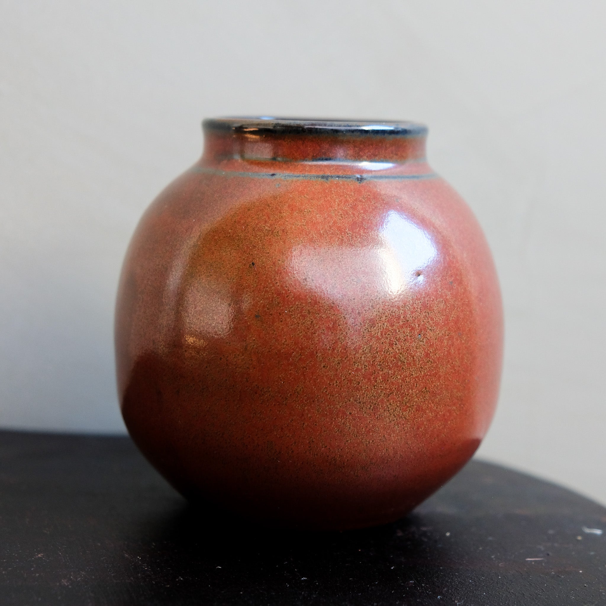 Small Red Vase