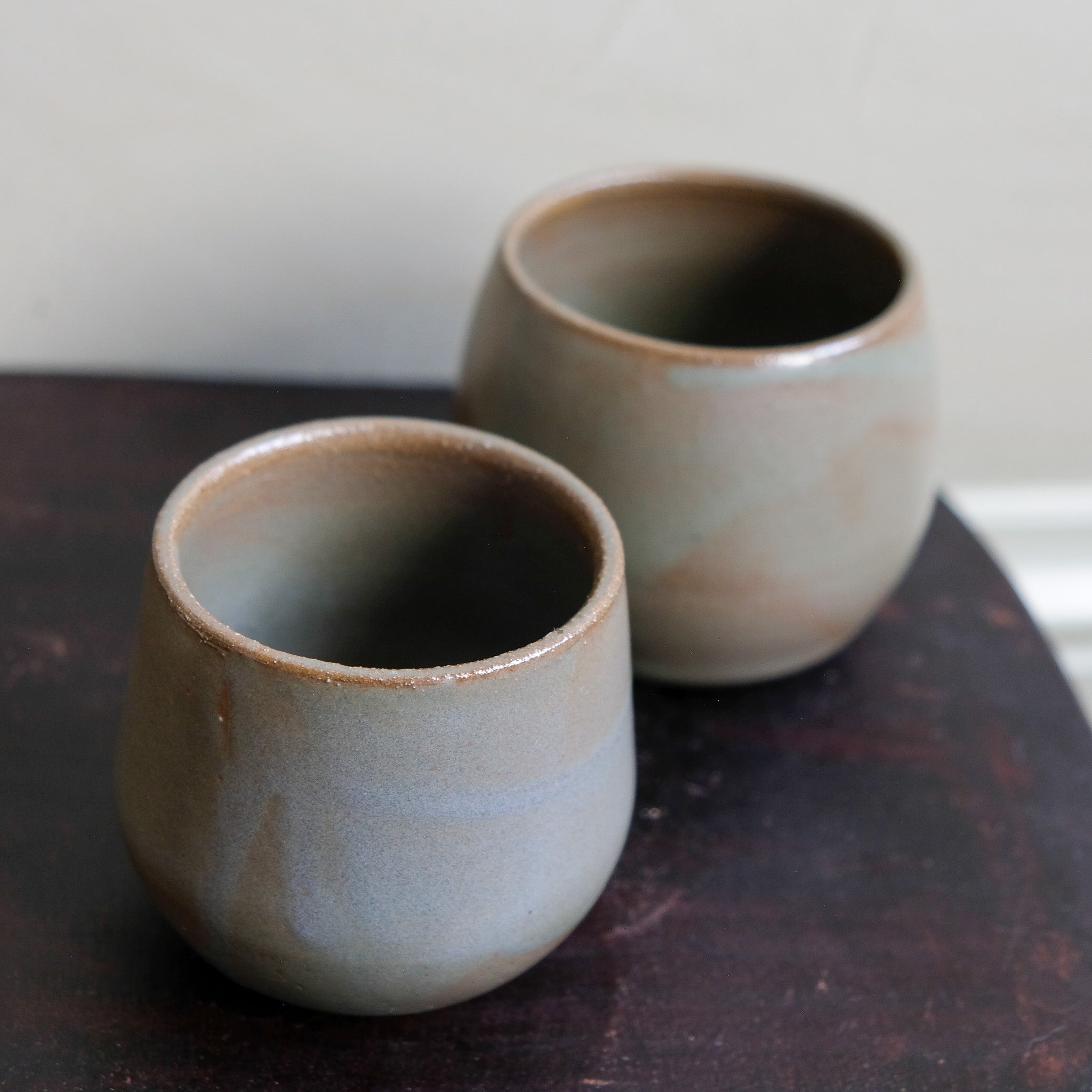 Matte Blue Cups