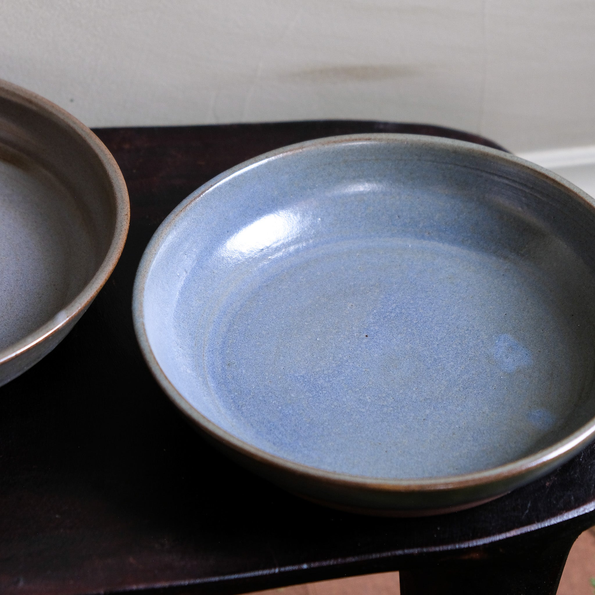 Matte Blue Plates