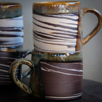 Chocolate Marbled Mugs