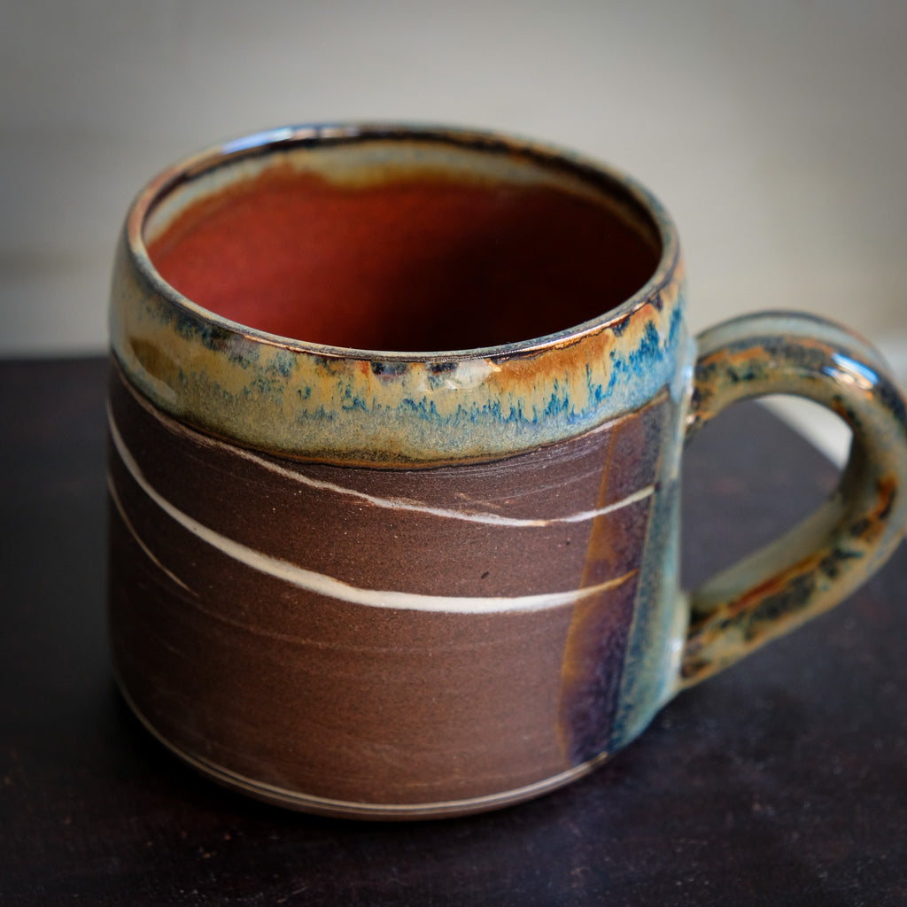Chocolate Marbled Mugs