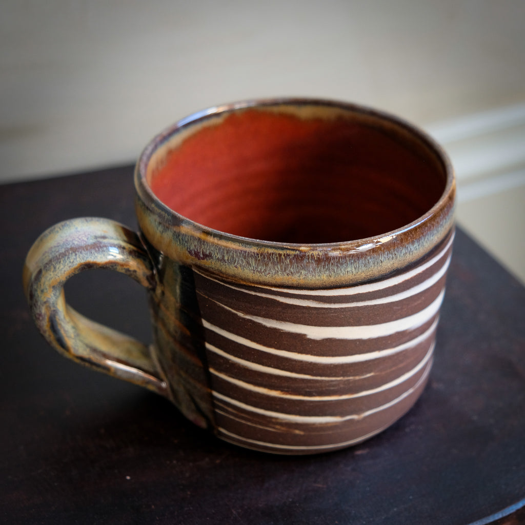 Chocolate Marbled Mugs