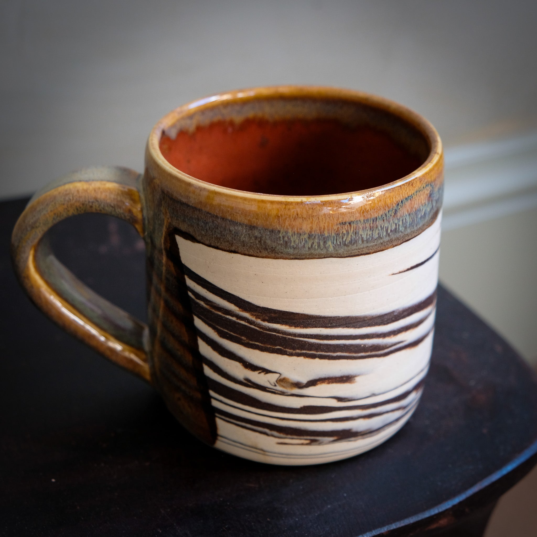 Light Marbled Mugs