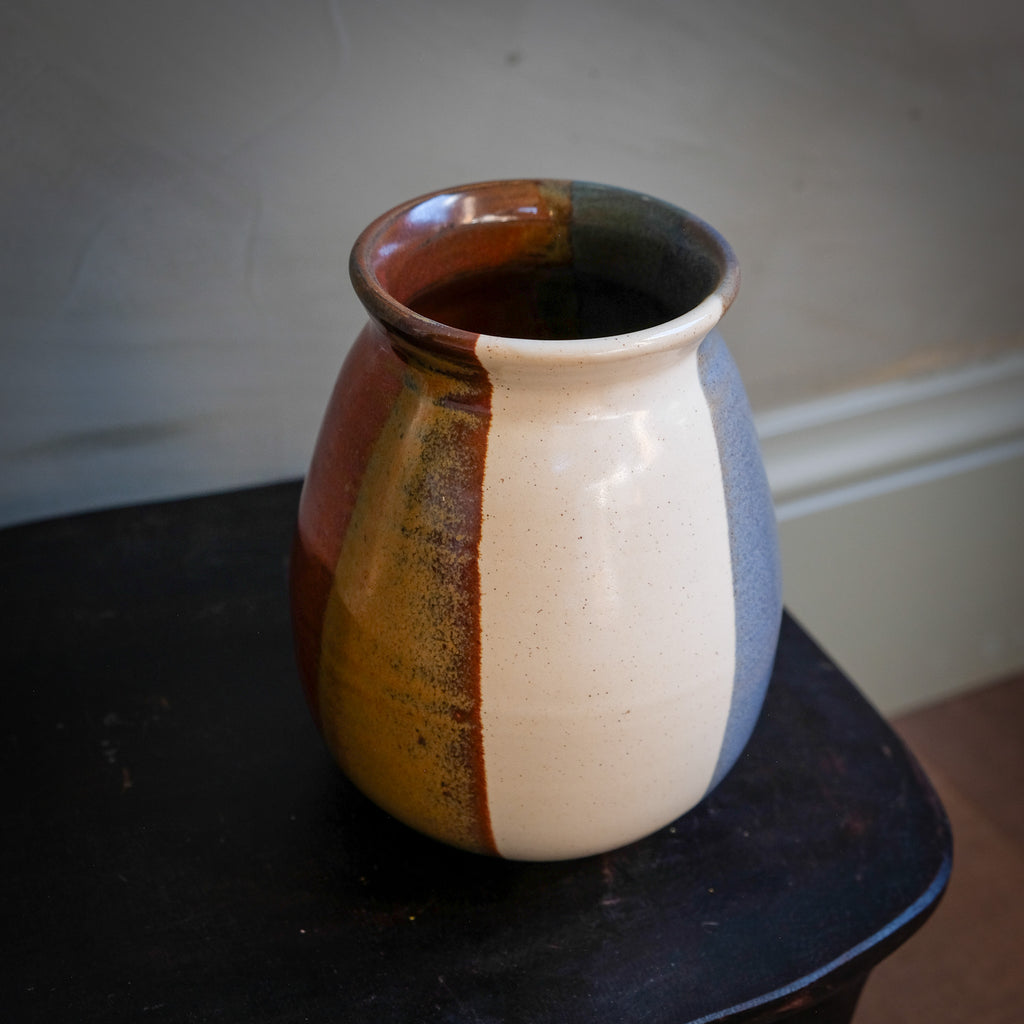 Medium Tri-Color Vase