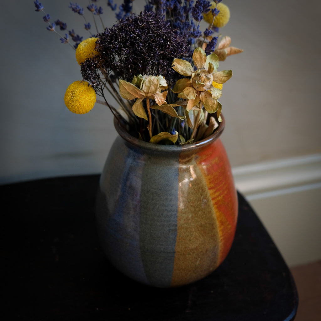 Medium Tri-Color Vase