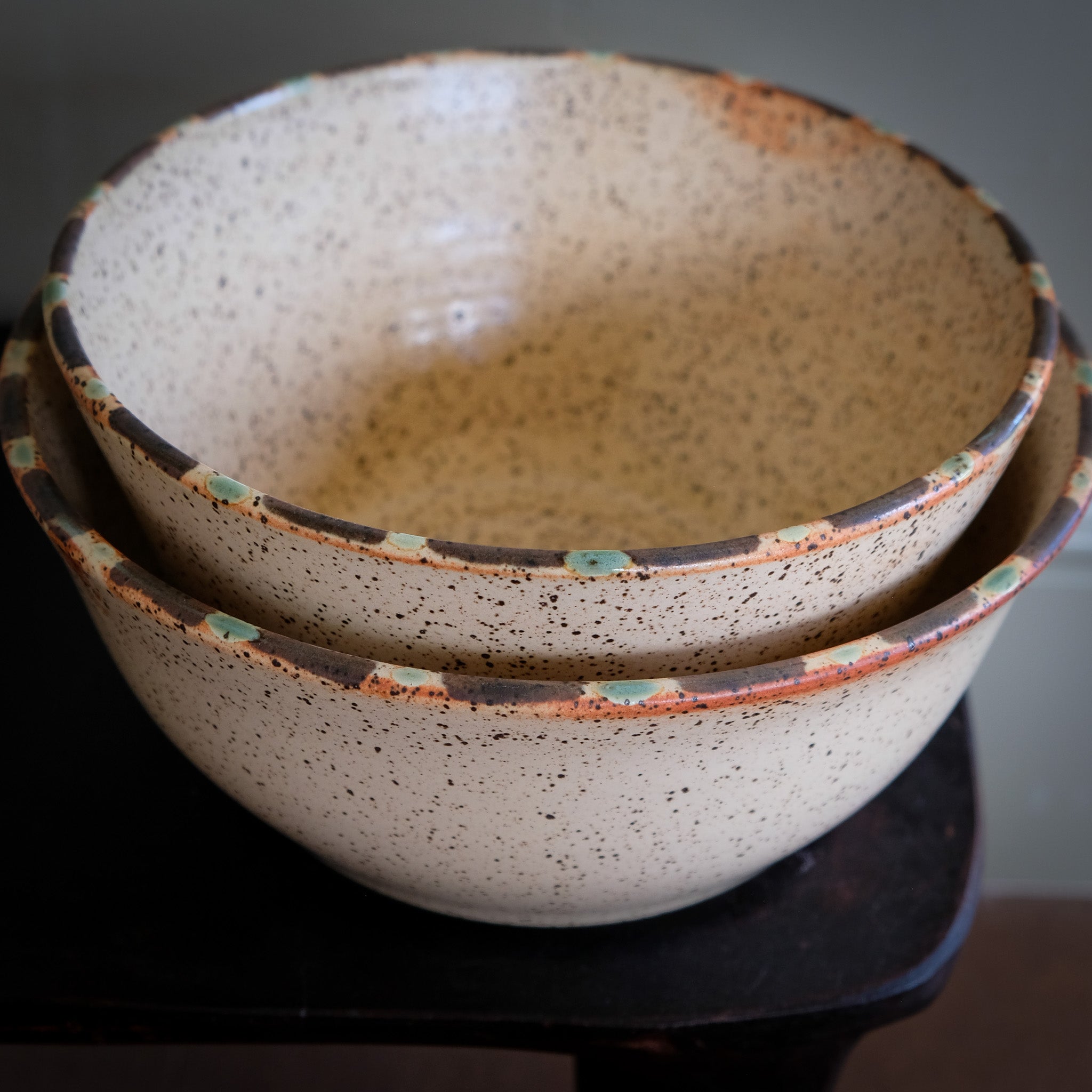 Folk Art Kitchen Bowls