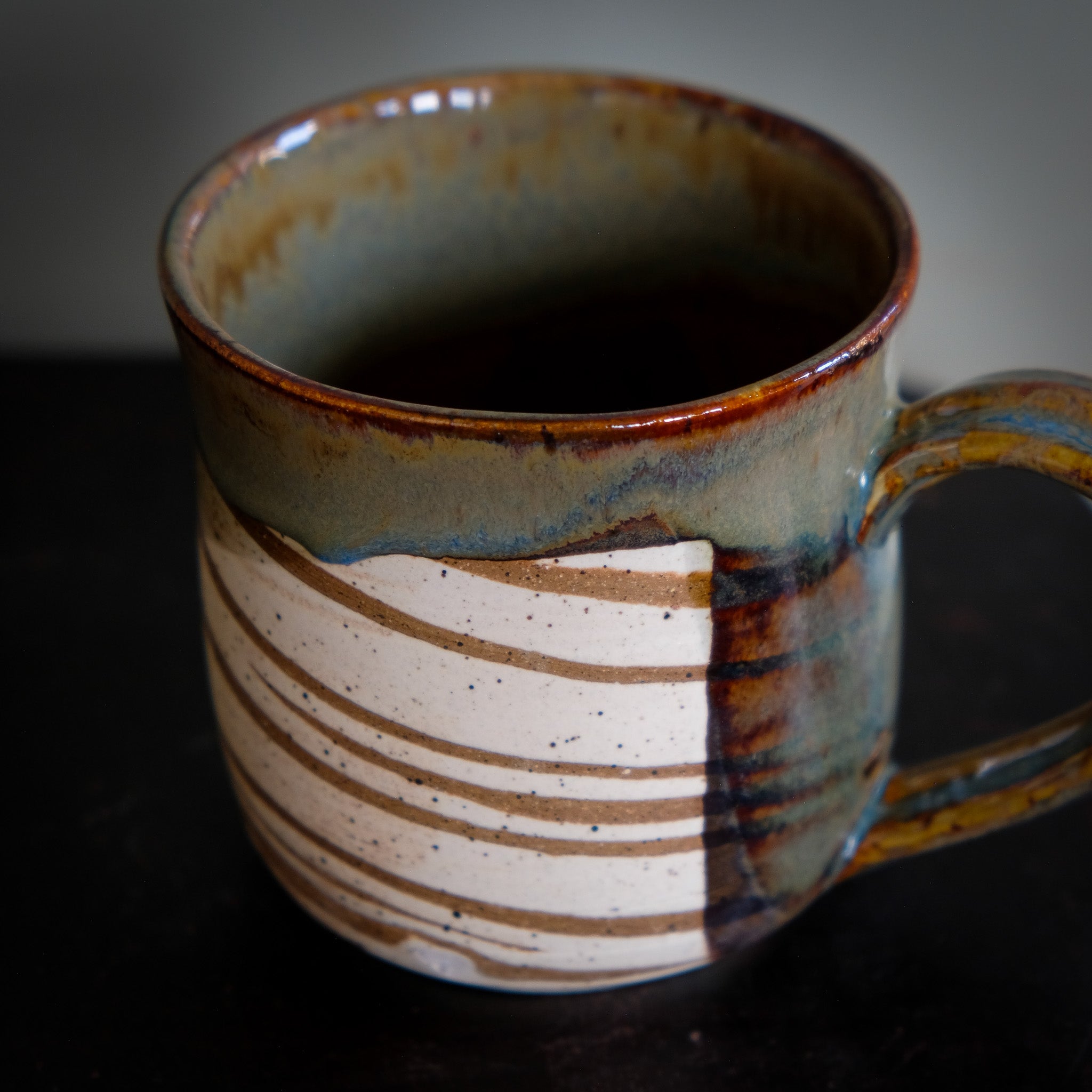 Marbled Zebra Mugs